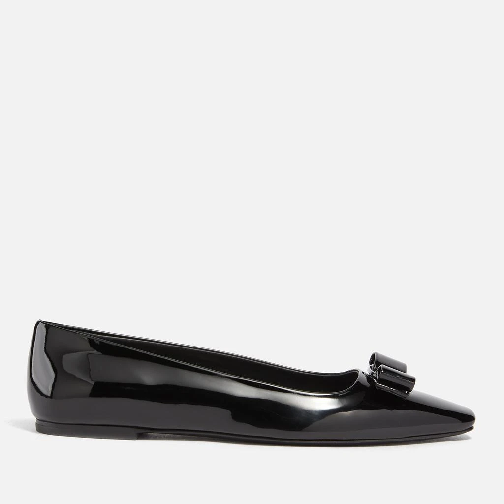 Salvatore Ferragamo Ferregamo Women's Anz 1 Patent Leather Ballet Flats 1