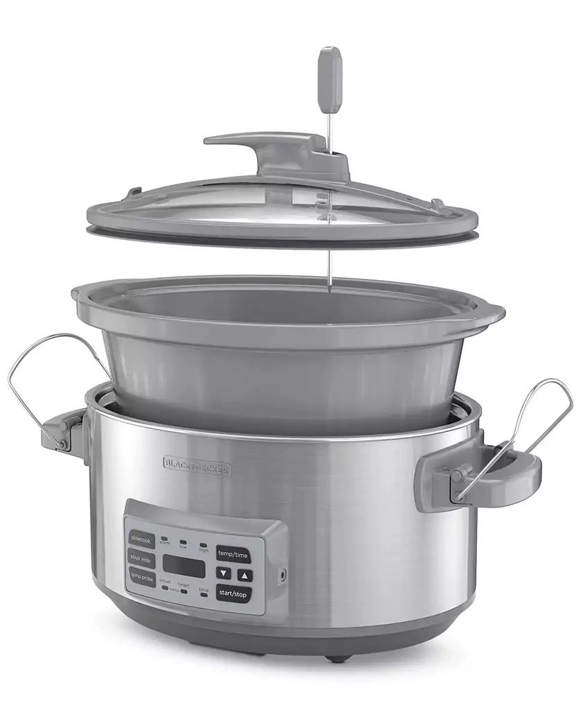 Black & Decker 7-Quart Digital Temperature Probe Slow Cooker 1