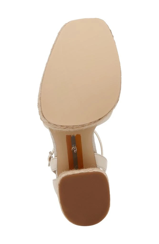 Sam Edelman Kade Ankle Strap Espadrille Platform Sandal 6