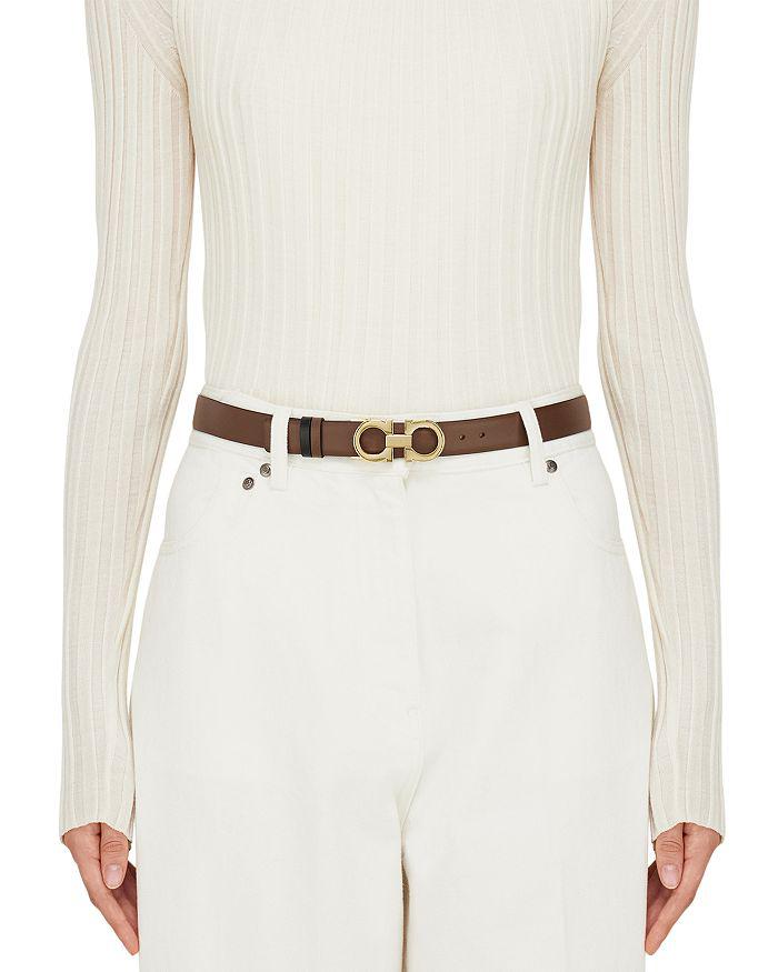 Salvatore Ferragamo Women's Donna Reversible Leather Belt