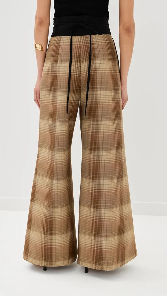 Rosie Assoulin Tie Palazzo Pants 3