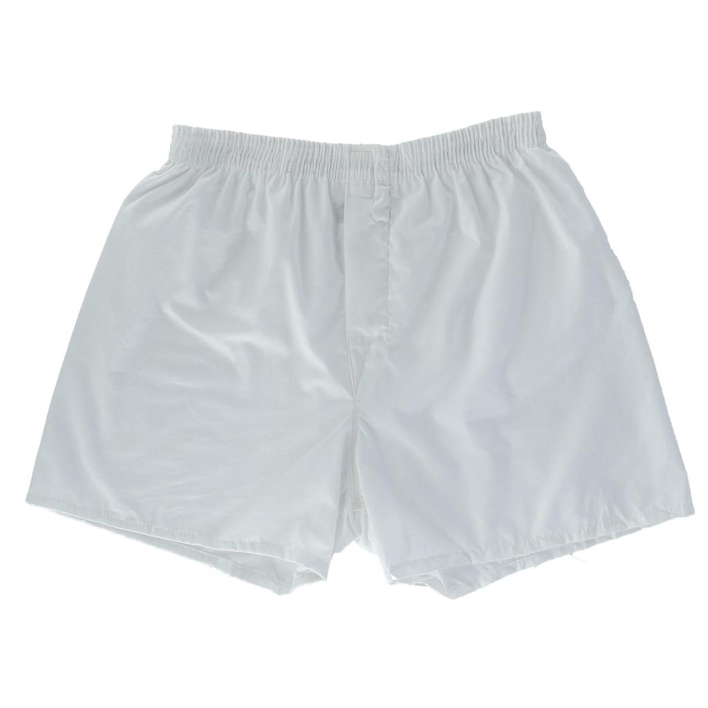 The Loom Men's White Boxer Shorts Underwear (5 Pair Pack)