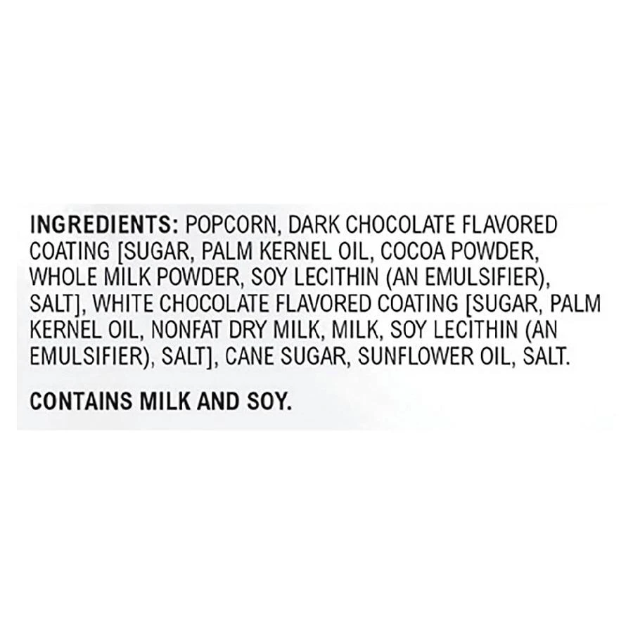 Popcorn, Indiana Black & White Drizzle Popcorn 3