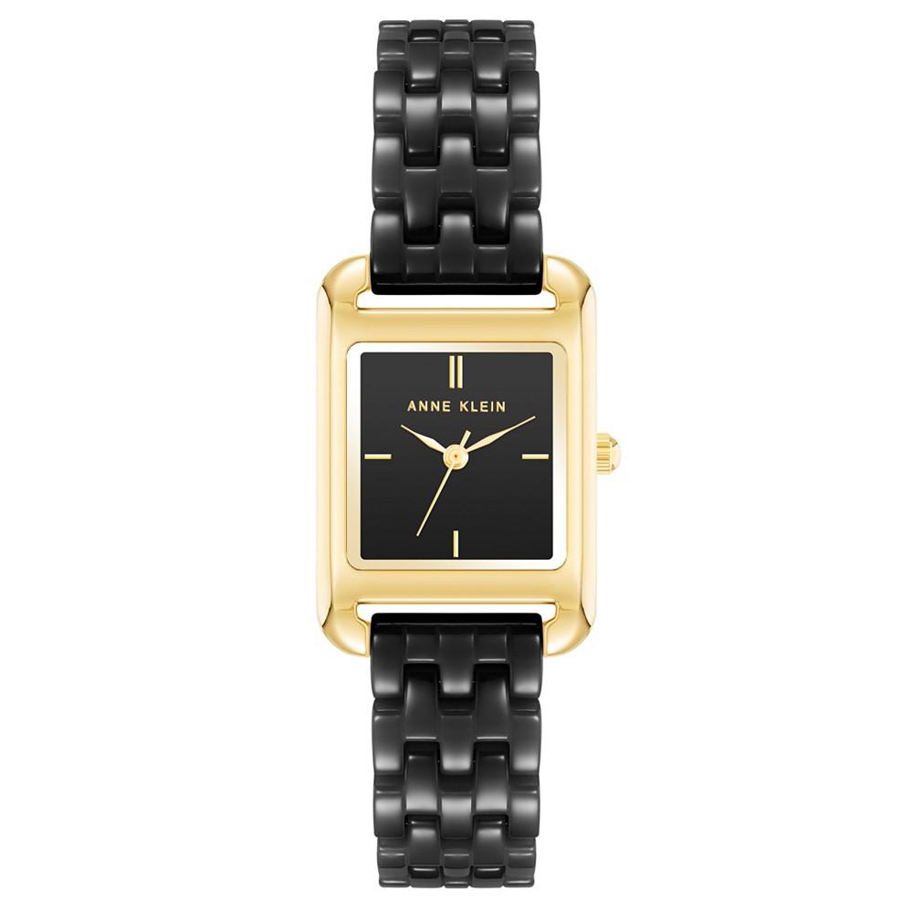 Anne Klein Women's Quartz Black Ceramic Watch