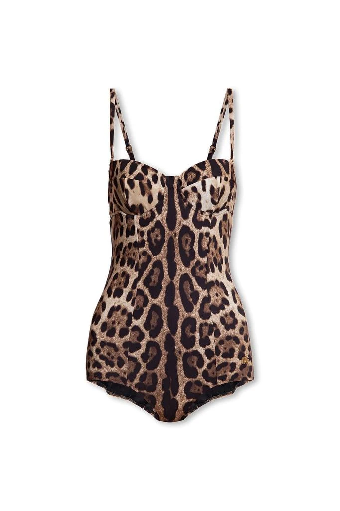 Dolce & Gabbana Dolce & Gabbana Leopard-Printed One Piece Swimsuit 1
