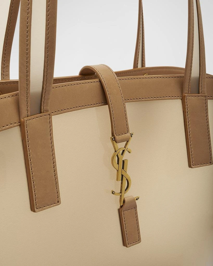 Yves Saint Laurent Medium YSL Vinyl Tote Basket Tote Bag 5