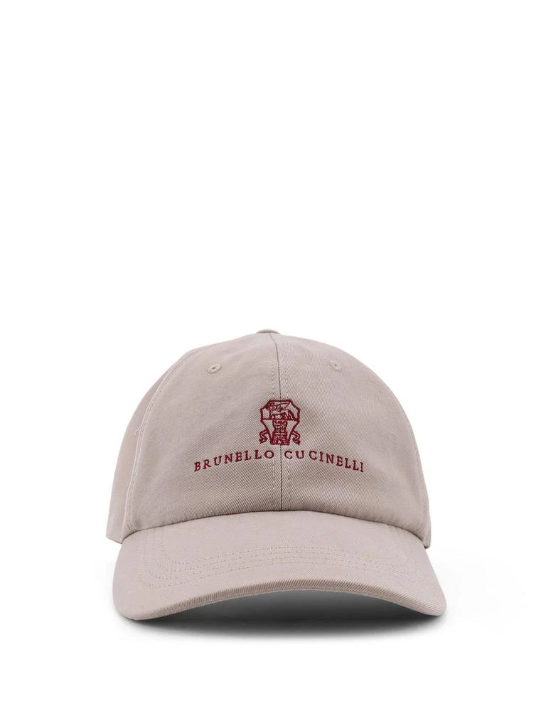 Brunello Cucinelli Brunello Cucinelli Logo-Embroidered Baseball Hat 1