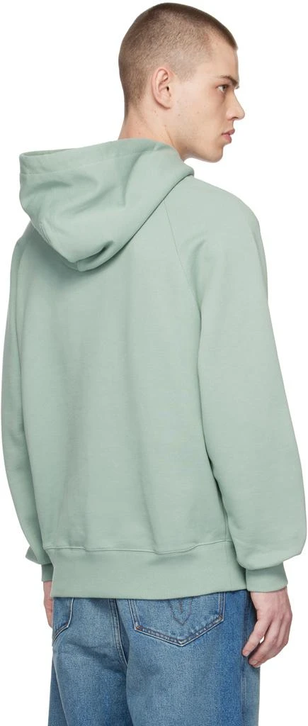 AMI SSENSE Exclusive Green Ami de Cœur Hoodie 3