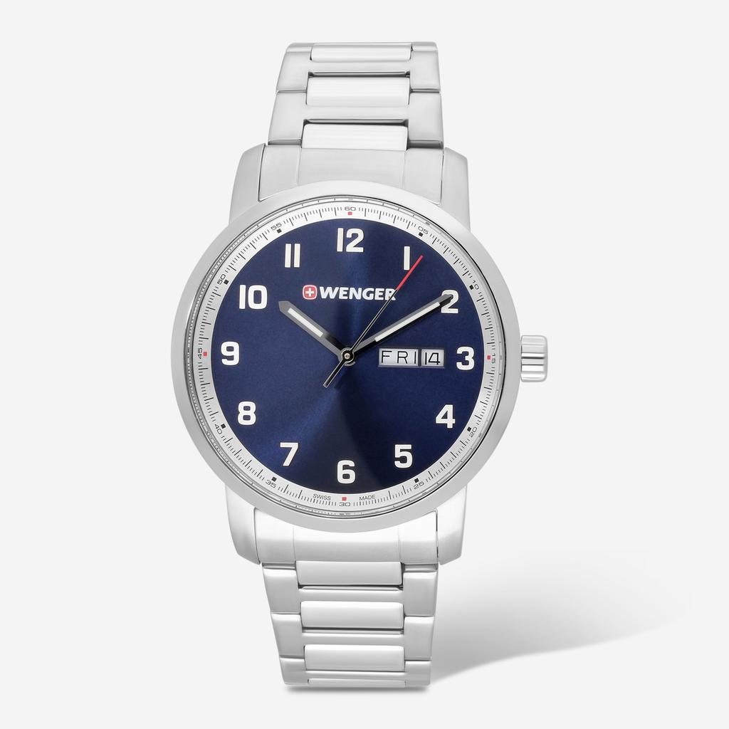 Wenger Swiss Army Men's 01.1541.121 Attitude Blue Dial Watch 42 mm
