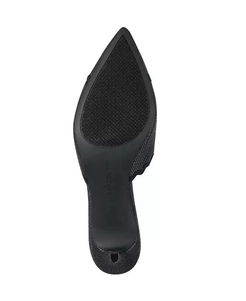 Bandolino Women's Mymy Pointed Toe Kitten Heel Mules 5