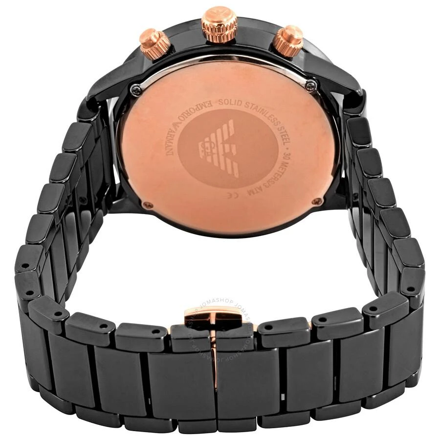 Emporio Armani Chronograph Quartz Black Dial Men's Watch AR70002 3