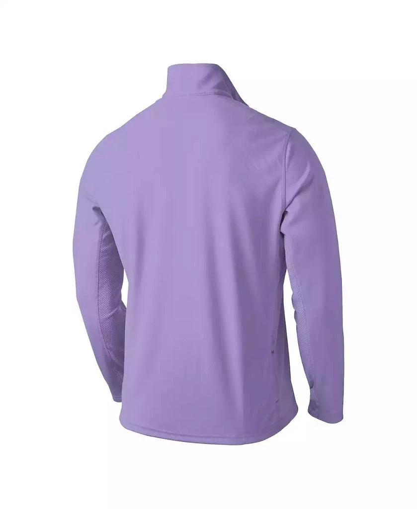 NIKE Men's Lavender Kansas State Wildcats Training Performance Half-Zip Sweatshirt 3