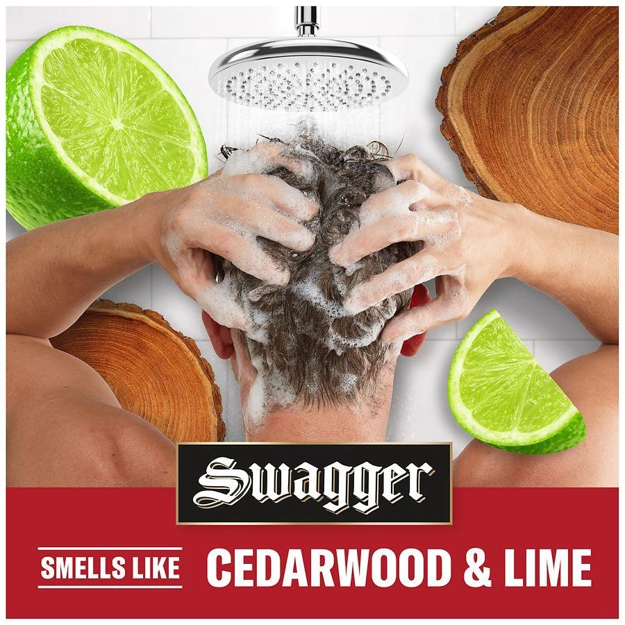 Old Spice 2 in 1 Shampoo and Conditioner for Men Cedarwood and Lime 6