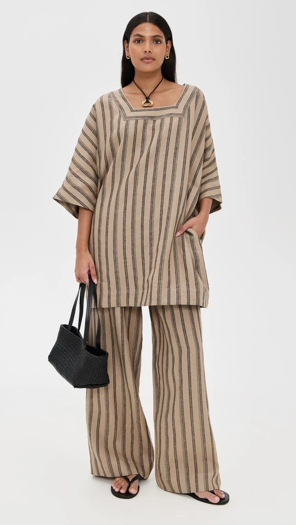 Staud Manuela Linen Dress 1