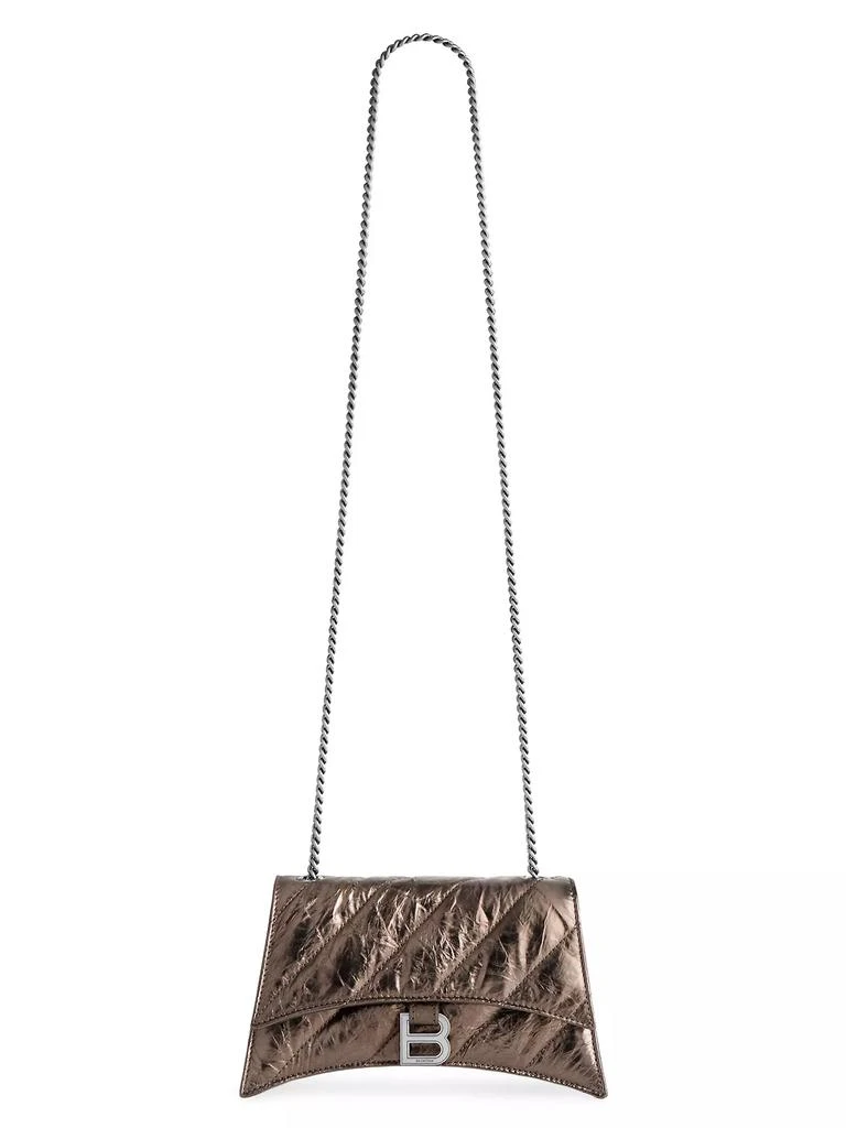 Balenciaga Crush XS Chain Bag Metallized Quilted 5