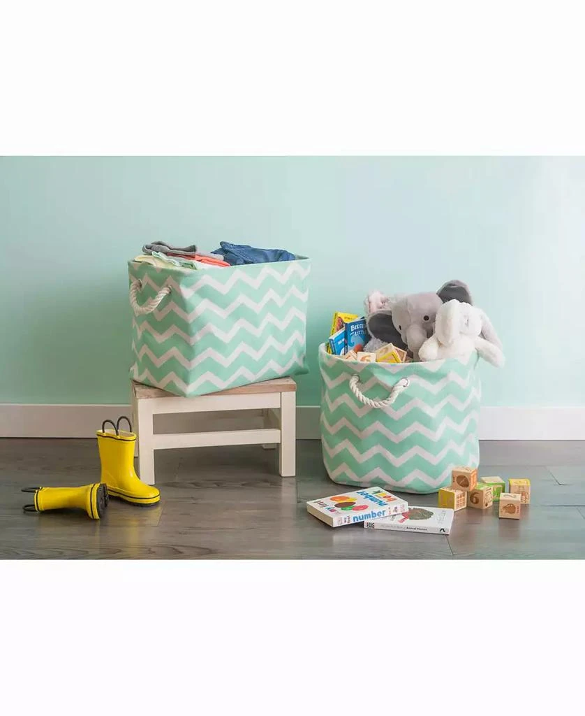 Design Imports Design Import Storage Bin Chevron, Rectangle 4