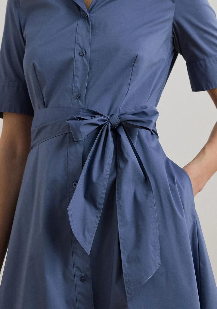 Ralph Lauren Petite Belted Cotton Blend Shirtdress 3