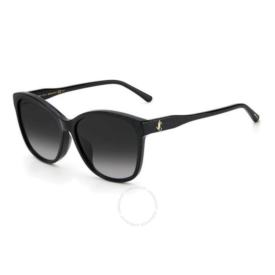 Jimmy Choo Grey Shaded Butterfly Ladies Sunglasses LIDIE/F/SK 0807/9O 59