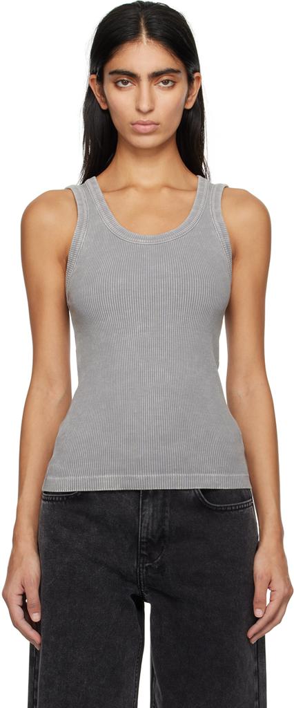 【送料&関税込】AGOLDE Black Stretch Modal Blend Zane Tank T AGOLDE Black Stretch Modal Blend Zane Tank Top - Lingerie