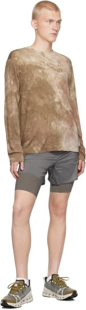 Satisfy Gray CoffeeThermal 8" Shorts 4