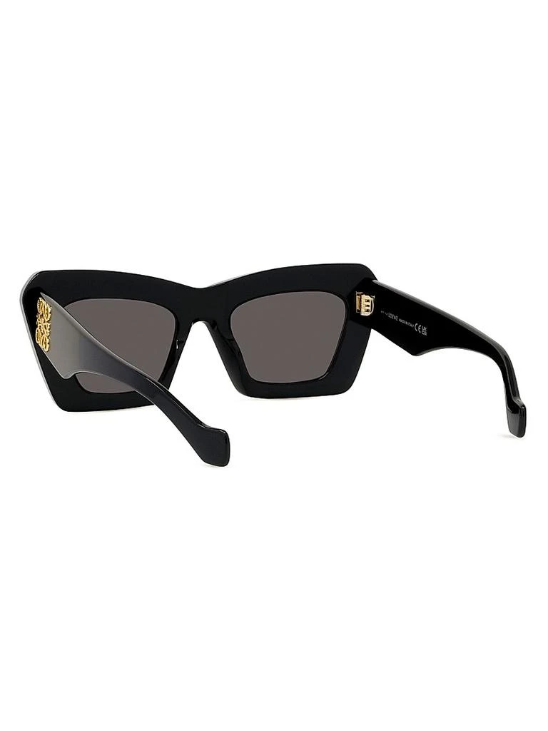 Loewe Anagram 52MM Cat-Eye Sunglasses - Accessories - Free  display picture 2