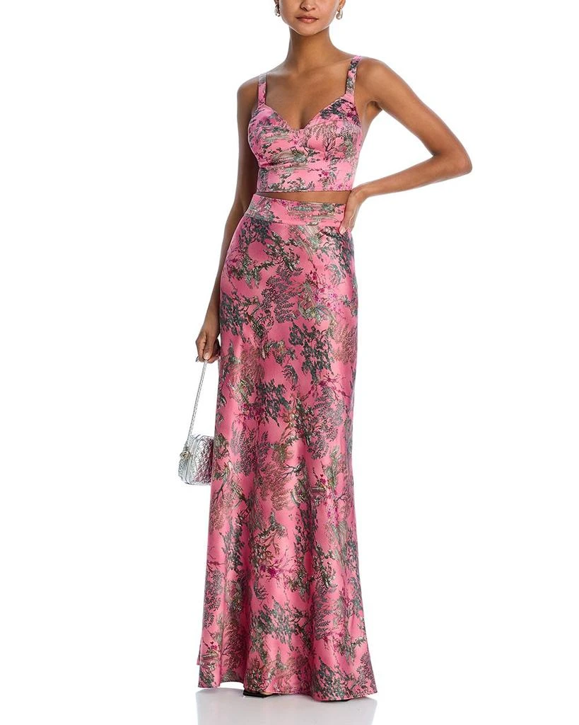 L'Agence Ryker Silk Bias Skirt 2