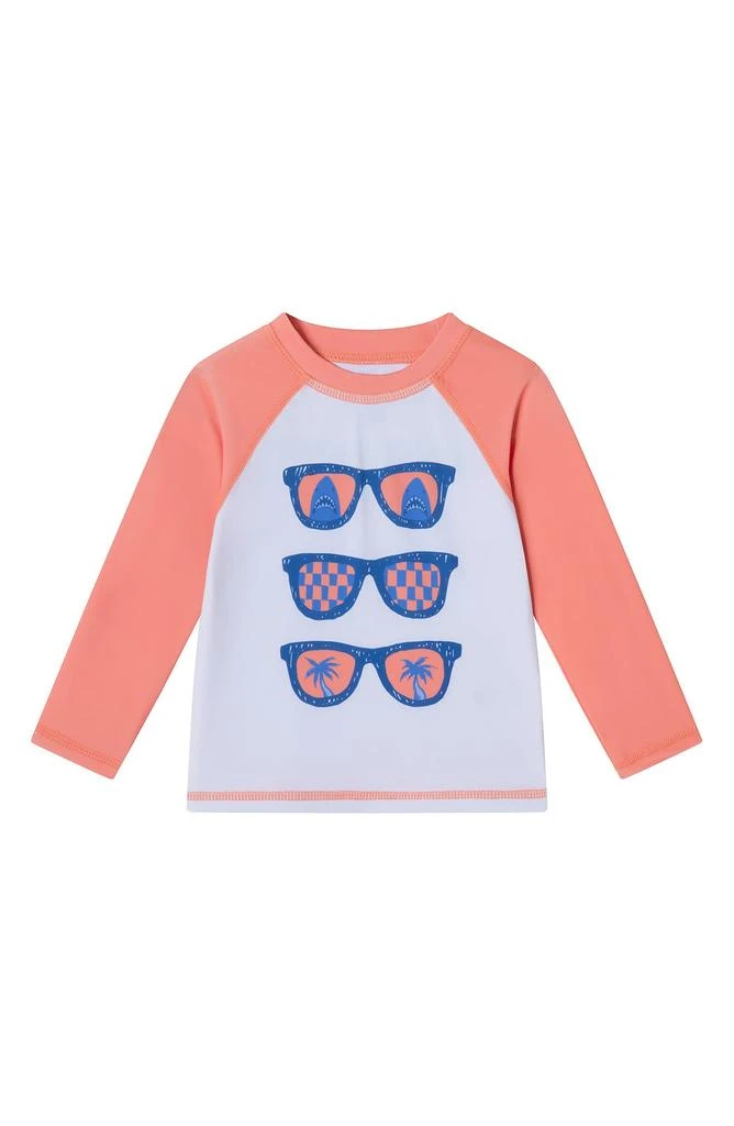 Andy & Evan Long Sleeve Rashguard & Swim Trunks Set 7
