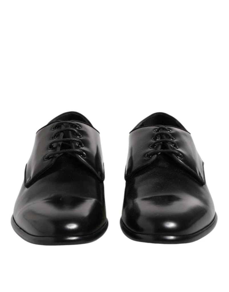 Dolce & Gabbana Leather Lace Up Derby Men Dress Men's Shoes 2