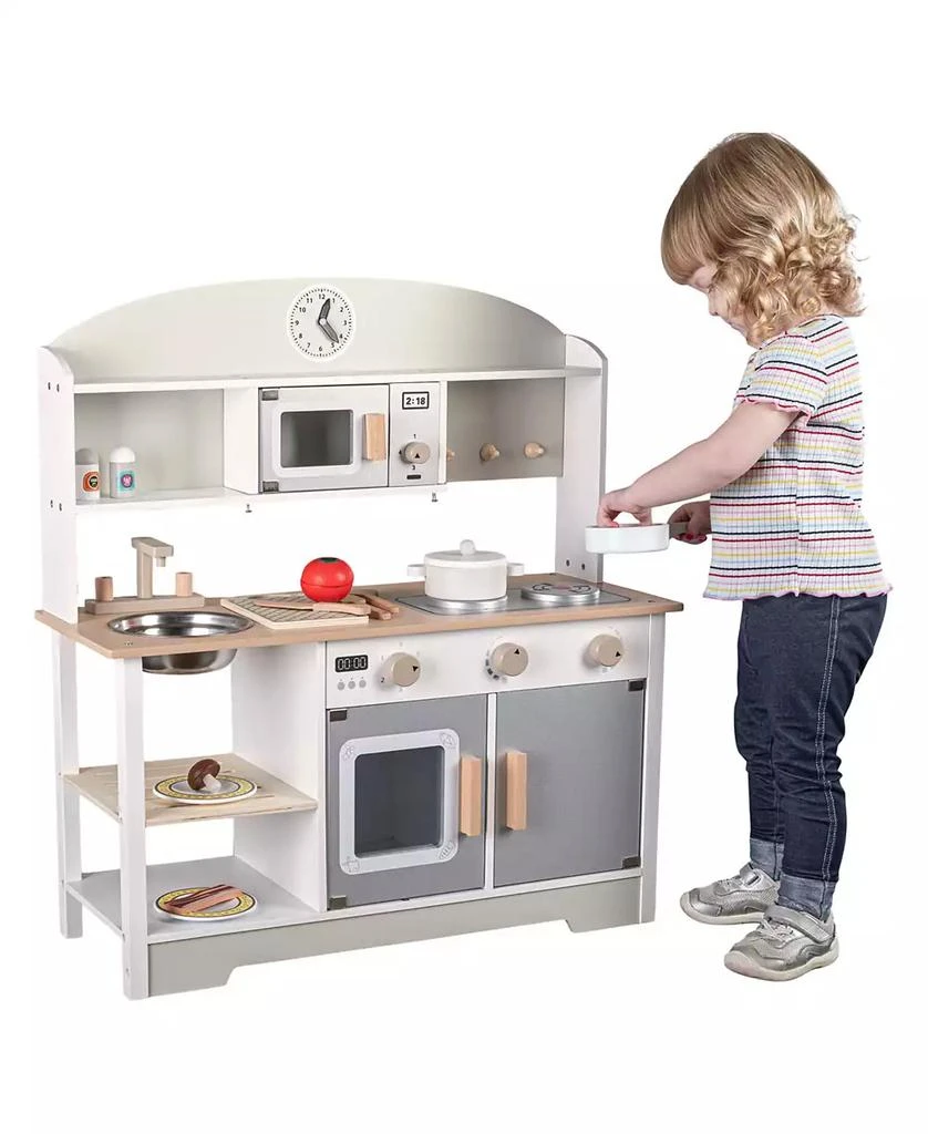 Trademark Global Hey Play Kids Kitchen Playset with Accessories 4