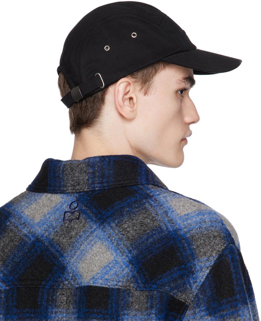 ◆Isabel Marant◆ Teddy Logo Ball Cap Black CQ008XFAA2C08ABK Tyron Cap Woman black-black | ISABEL MARANT Official online