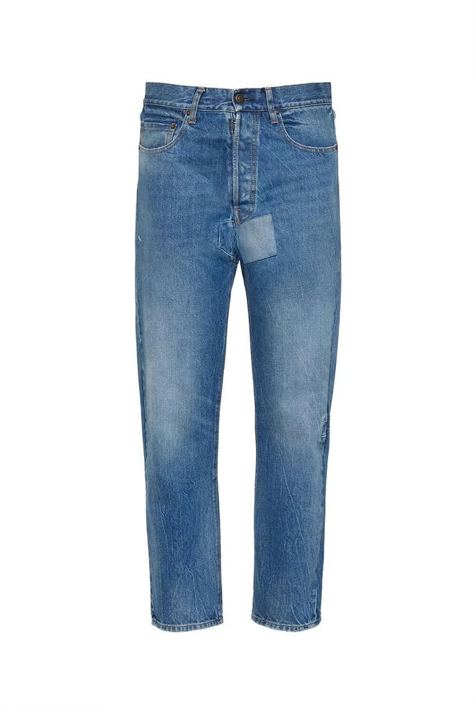 MAISON MARGIELA Maison Margiela Mid-Rise Straight-Leg Jeans from Cettire