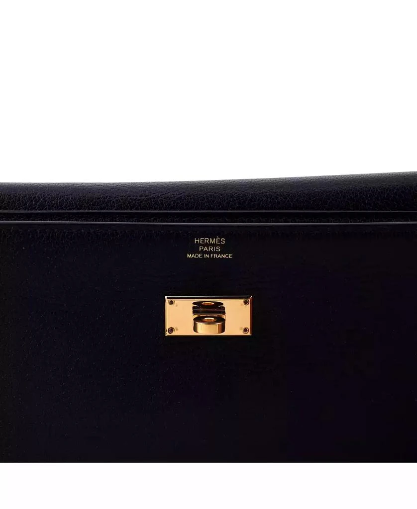 Pre-Owned Hermes Long Kelly Pocket Wallet Chevre Chamkila 5