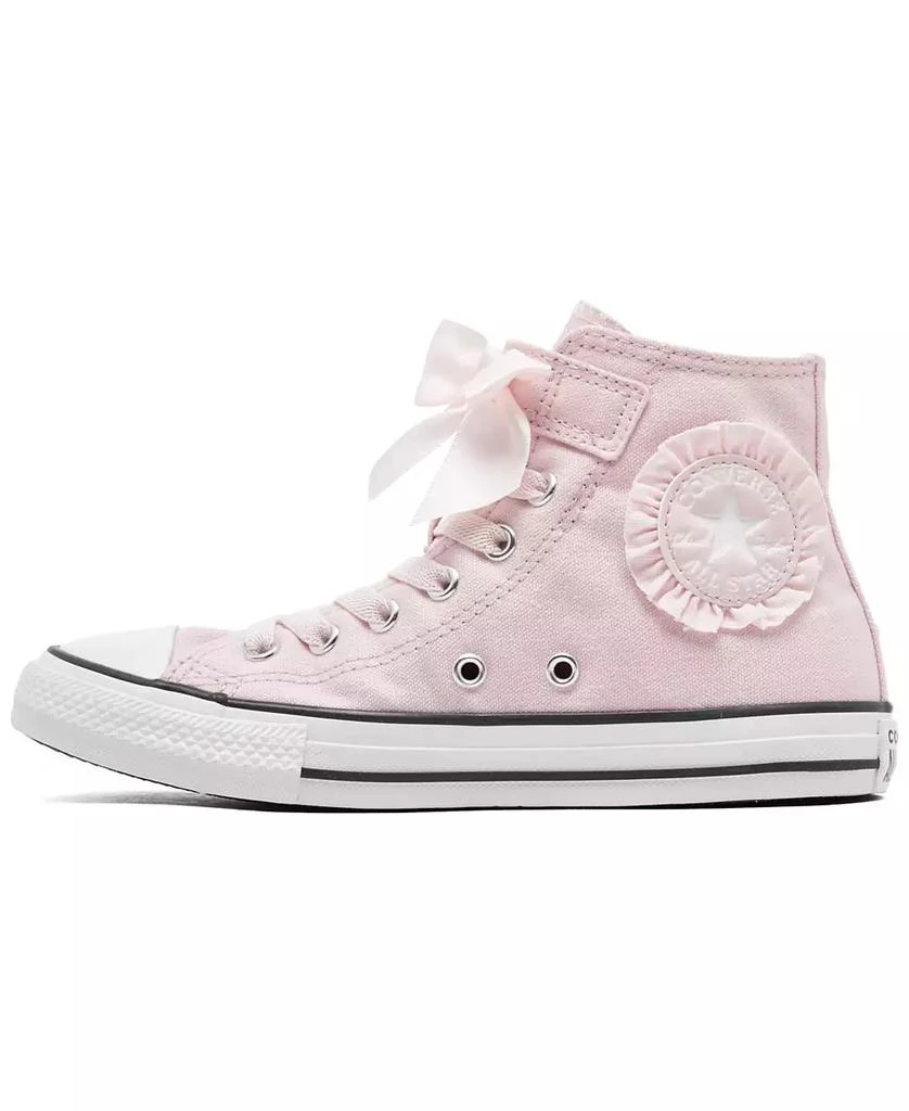 Converse Little Girls Chuck Taylor All Star Ruffles and Bows Easy-On Casual Sneakers from Finish Line 5