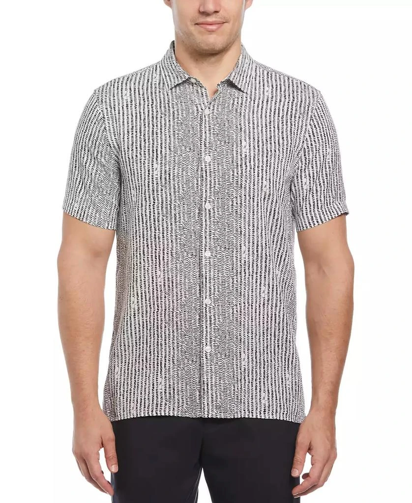 Perry Ellis Men's Scribble Line Shirt 1