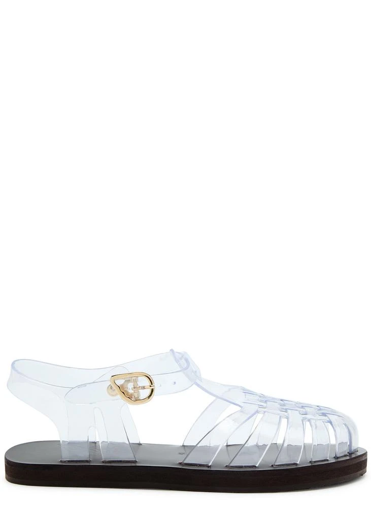 ANCIENT GREEK SANDALS Homeria Jelly rubber sandals 1