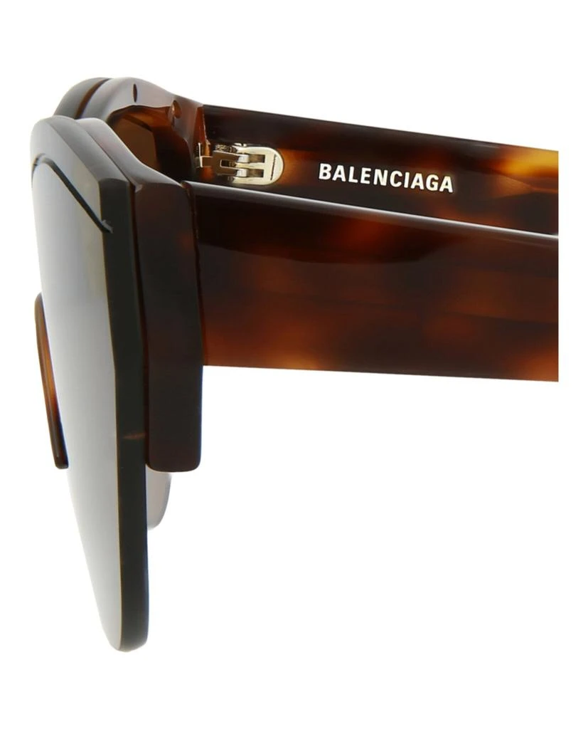 Balenciaga Shield/Wrap-Frame Acetate Sunglasses 4