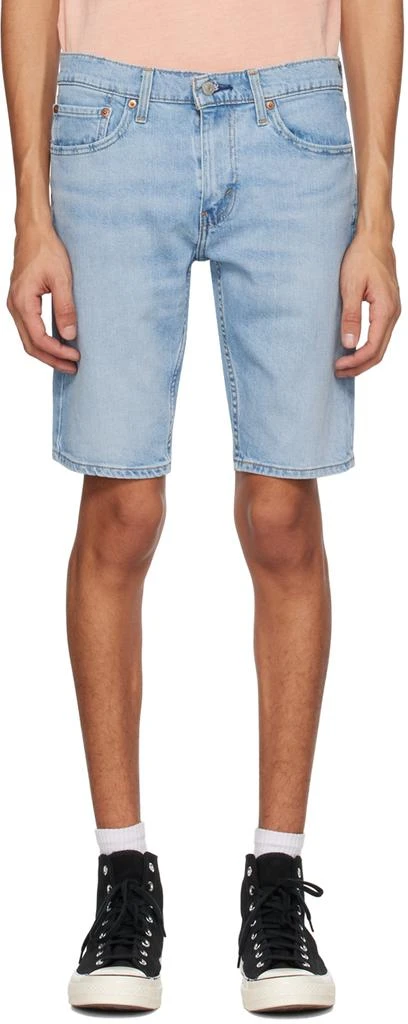 Levi's Blue 412 Denim Shorts 1