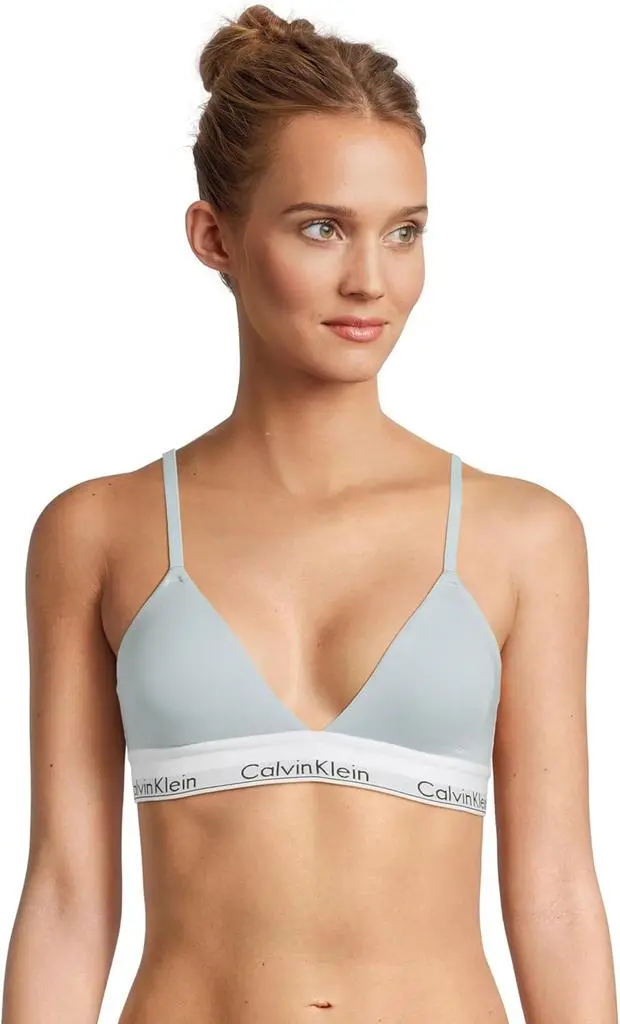 Calvin Klein Calvin Klein Women's Modern Cotton Lightly Lined Triangle Wireless Bralette
