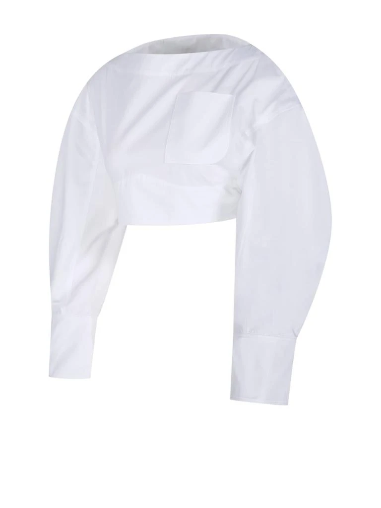 Jacquemus Open-back Cropped Shirt 3
