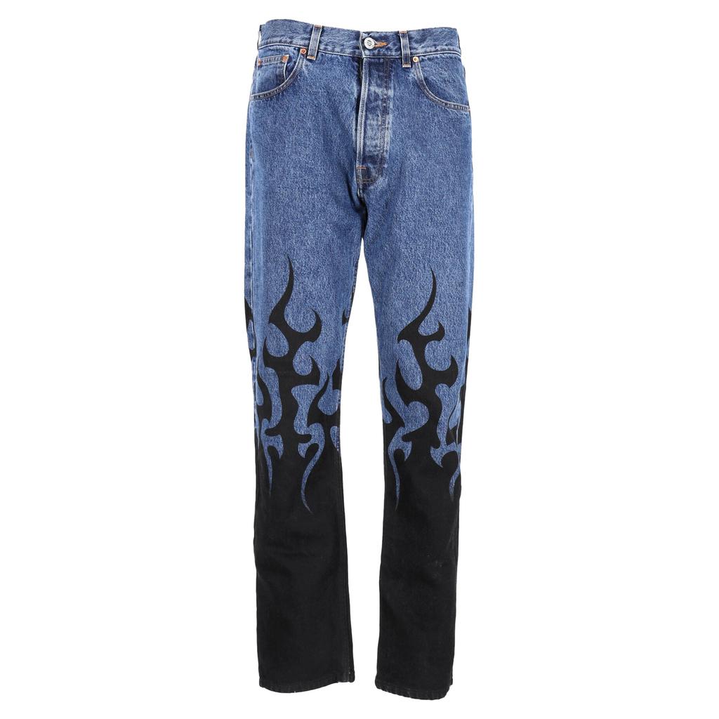 Vetements Blue Big Shape Jeans - Pants - Compare Prices from