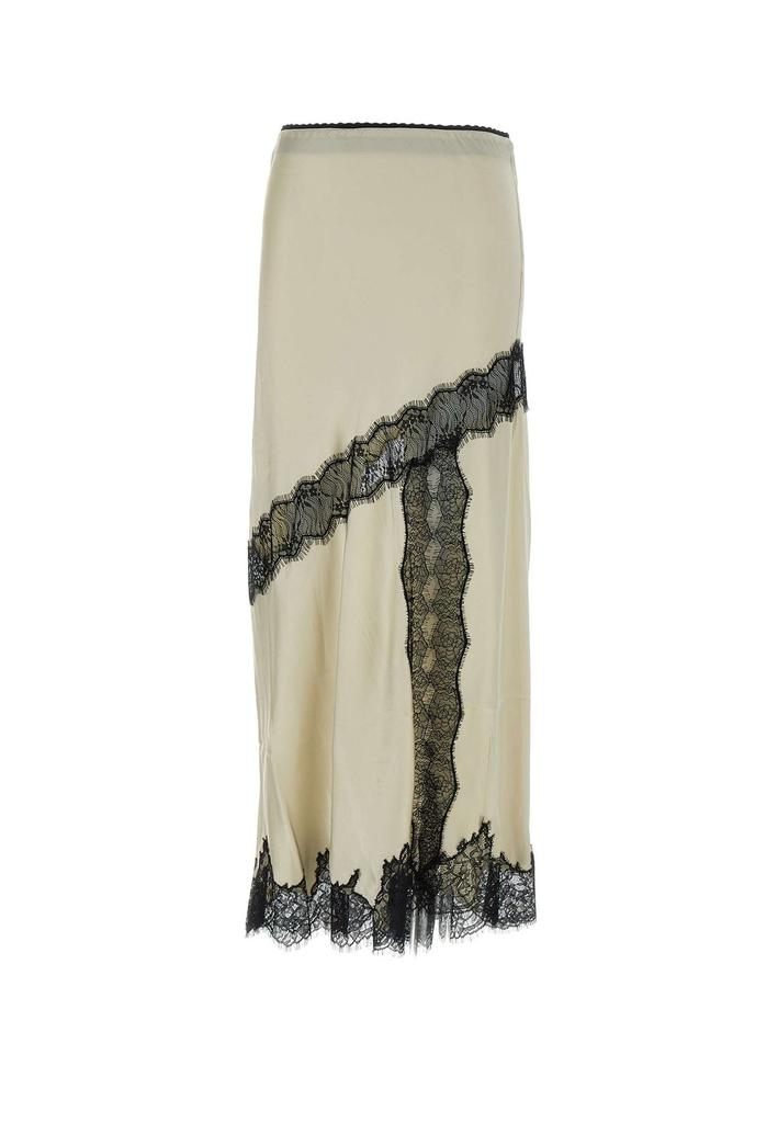 Birgitte Herskind Birgitte Herskind Lace Trim Midi Skirt