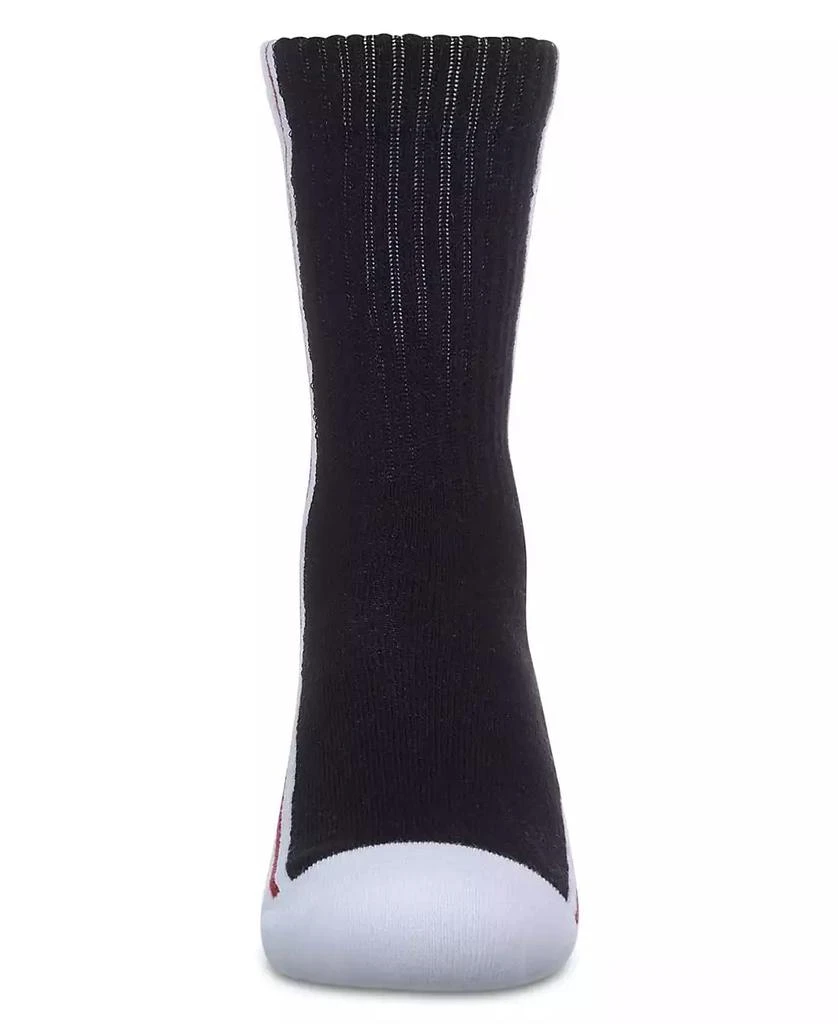 Memoi Big Girls Color Block Stripe Crew Socks 2