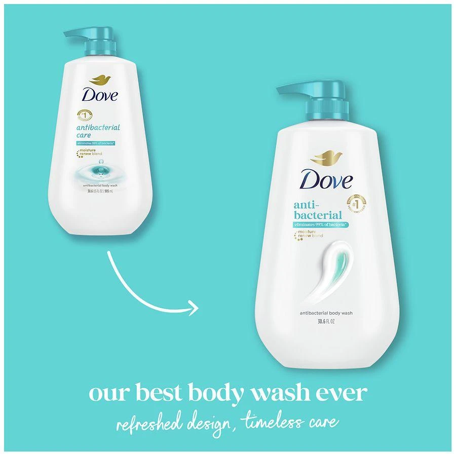 Dove Body Wash with Pump Antibacterial 6