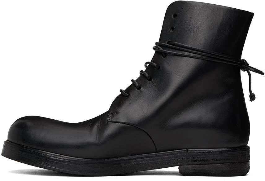 Marsèll Black Zucca Zeppa Lace Up Ankle Boots 3