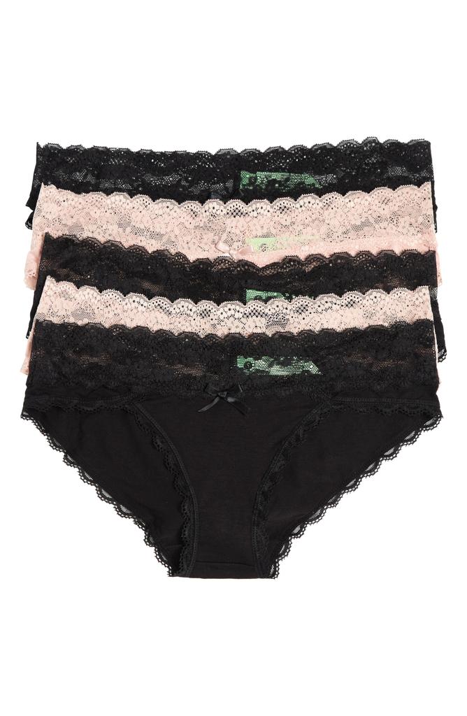 Honeydew Intimates HONEYDEW Ahna 5-Pack Lace Hipster Panties