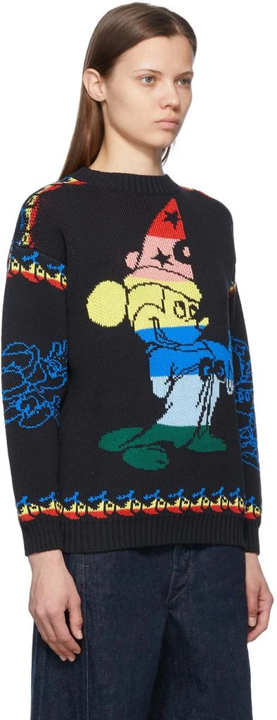 Stella McCartney Black Fantasia Rainbow Mickey Sweater 2
