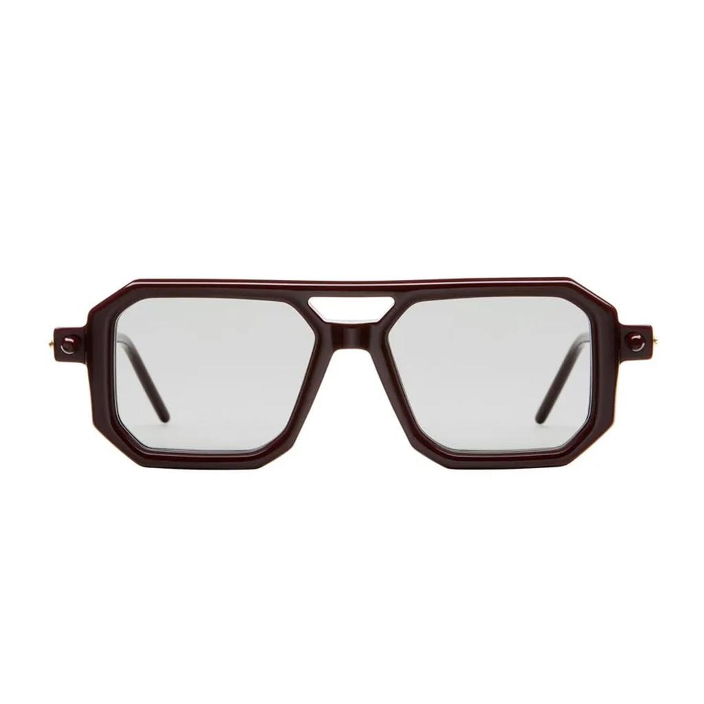 Kuboraum Maske P8 Dr Dark Red/ Ivory Glasses