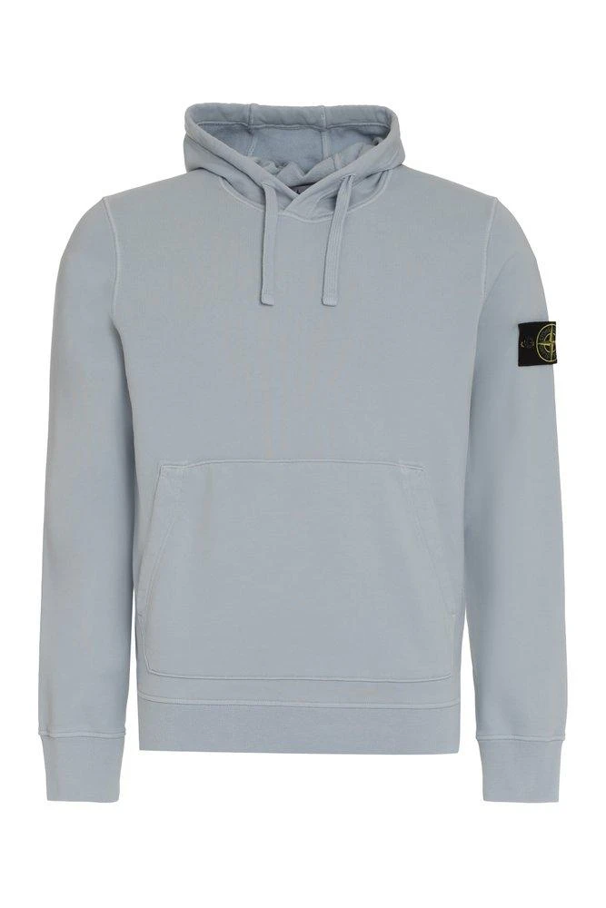 Stone Island Stone Island Logo Patch Drawstring Hoodie 1