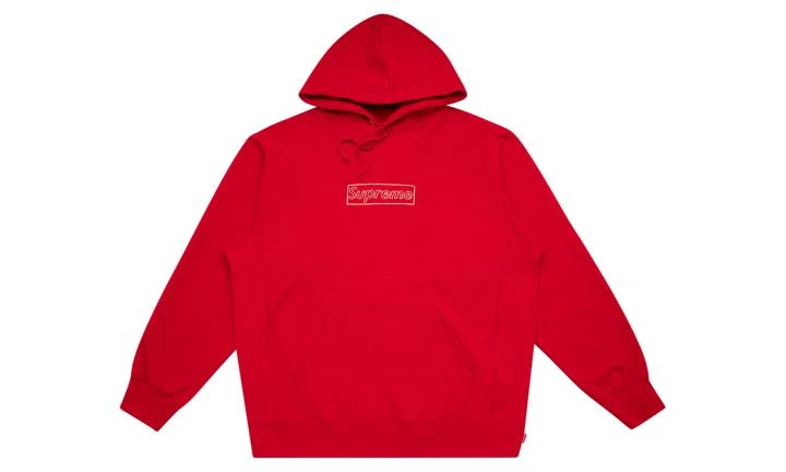 Supreme Supreme Kaws Chalk Logo Hoodie 1