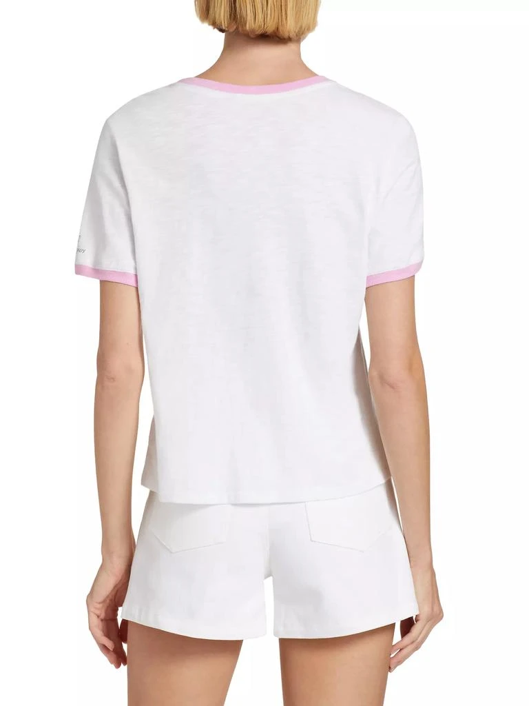 Cinq à Sept Je T'aime Two-Tone T-Shirt 5